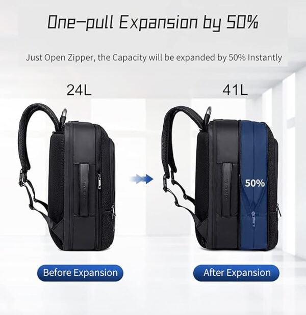 Office Travel Laptop Backpack - Image 3