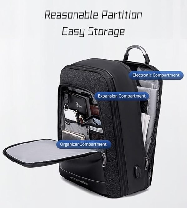 Office Travel Laptop Backpack - Image 4