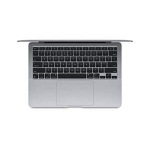 Apple MacBook Air Laptop: Apple M1 chip, 13.3-inch/33.74 cm Retina Display, 8GB RAM, 256GB SSD Storage, Backlit Keyboard, FaceTime HD Camera, Touch ID. Works with iPhone/iPad; Space Grey