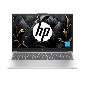 HP 15 Intel Core i3 12Th Gen (8GB Ram/512GB SSD/Fhd/Windows 11/Backlit Keyboard/15.6″ (39.6Cm)/Silver/1.59Kg) Fd0063Tu Laptop